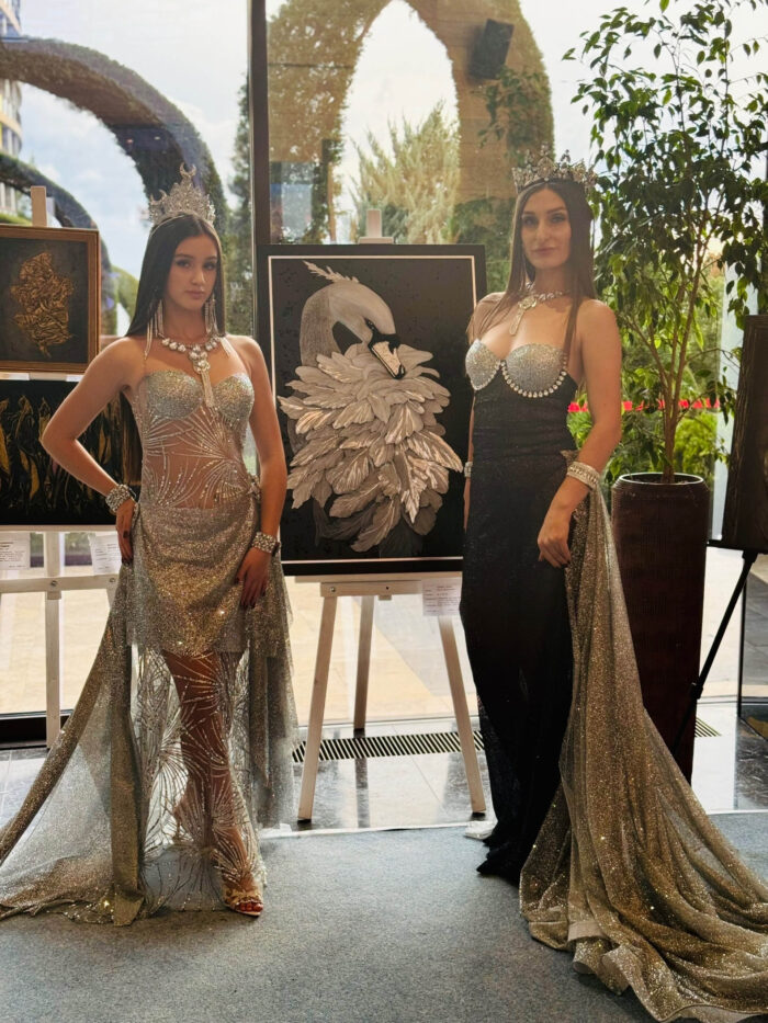 Панно интерьерное "Царевна-Лебедь". Барельеф — изображение 4