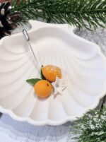 Броши с мандаринами — изображение 4