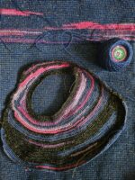 Вязаная сумка-планшет-трансформер с 3д_элементами "Нет ничего невозможного" — изображение 2