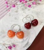 Серьги с черешней — изображение 5