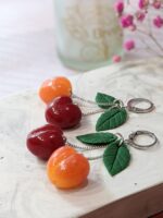 Серьги с черешней — изображение 3