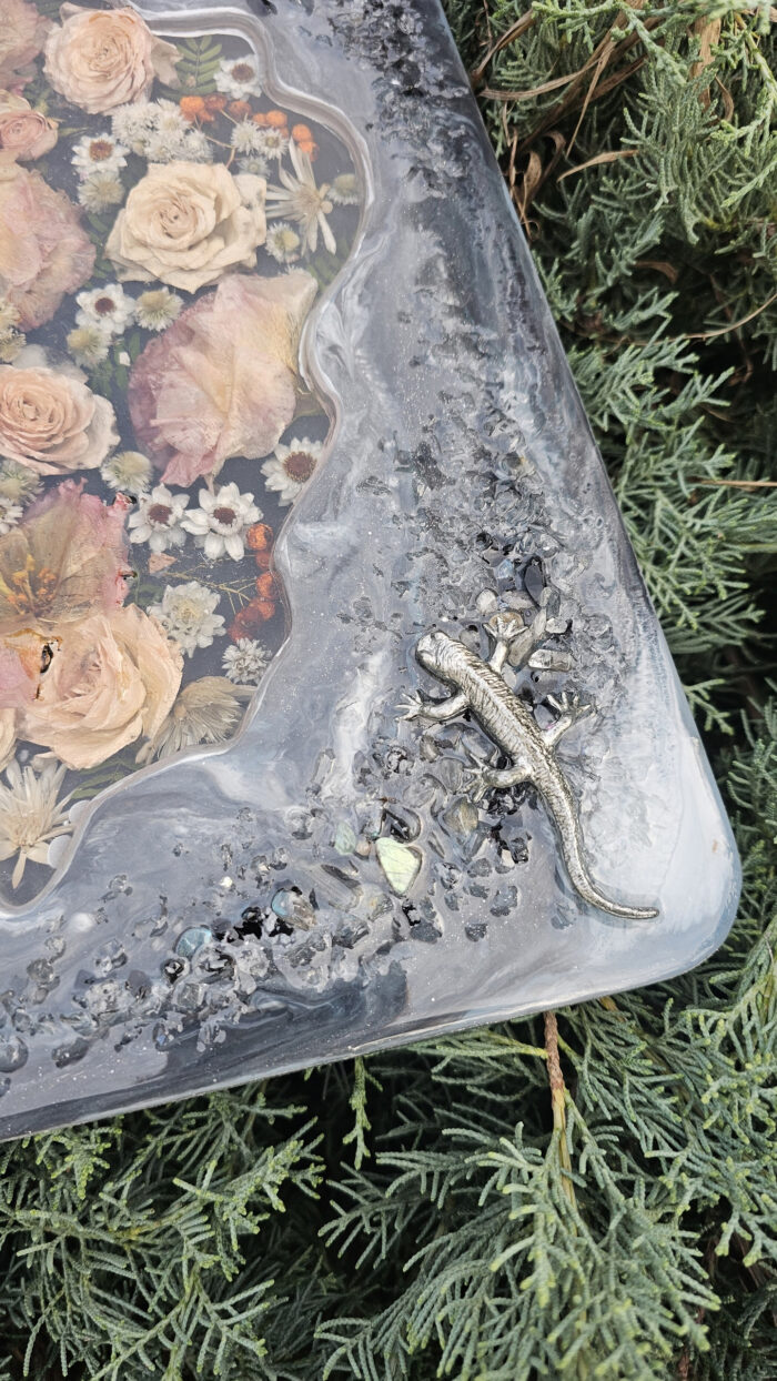 Часы настенные с натуральными камнями — изображение 5