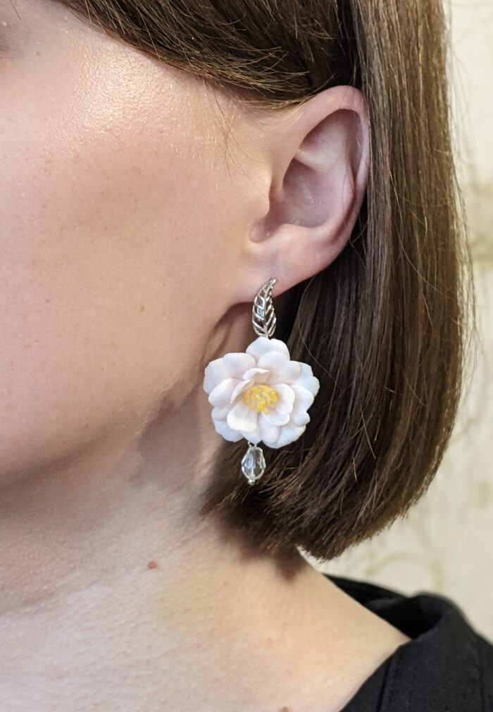 Серьги Махровый шиповник — изображение 2