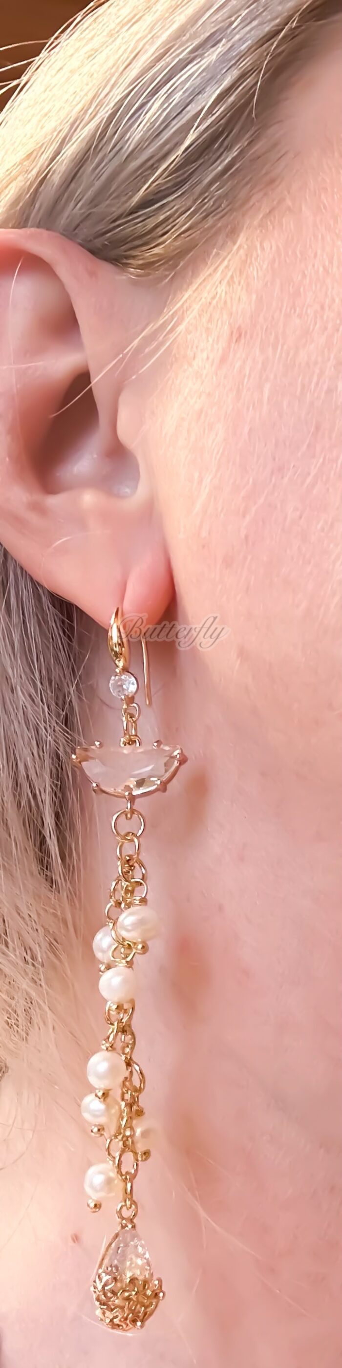 Серьги с жемчугом — изображение 3