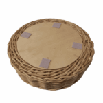 Плетеный поднос на фанерном дне — изображение 2