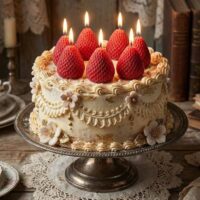 Клубника Свеча, 1шт