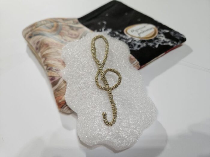 Брошь-кулон-кольцо-браслет "Трансформация (Лабиринт)", вязаная крючком — изображение 13