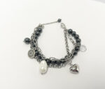 Браслет из гематита с цепочкам