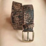 Ремень из кожи текстуры дерева — изображение 2