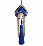 Подвеска в машину на зеркало заднего вида МАТРЕШКА В КОКОШНИКЕ