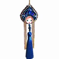 Подвеска в автомобиль на зеркало заднего вида МАТРЕШКА В КОКОШНИКЕ