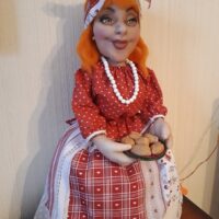 Грелка на чайник "Хозяюшка " Интерьерная кукла