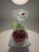 Набор мыла ручной работы из 3 шт. - Вазочка с малинкой — изображение 4