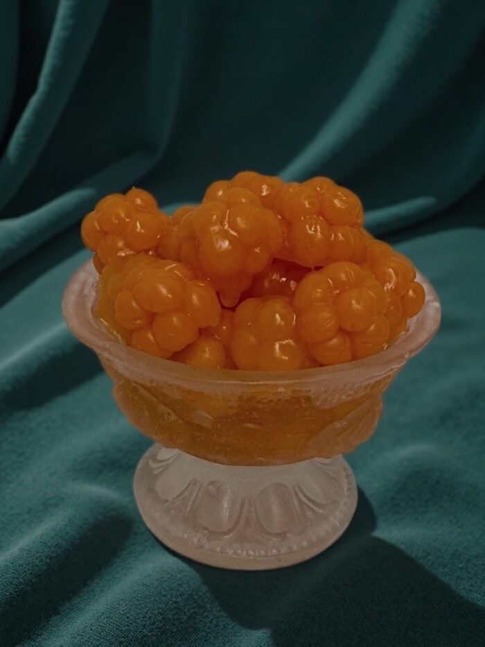 Набор мыла ручной работы из 3 шт. - Вазочка с морошкой — изображение 5