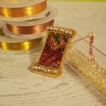"Нити вдохновения" Брошь — изображение 2