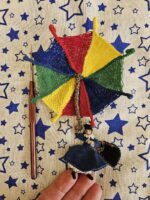 Брошь-трансформер "Здравствуй, Мэри Поппинс!", вязаная крючком — изображение 6