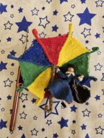 Брошь-трансформер "Здравствуй, Мэри Поппинс!", вязаная крючком — изображение 5