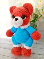 Медвежонок вязаный — изображение 2