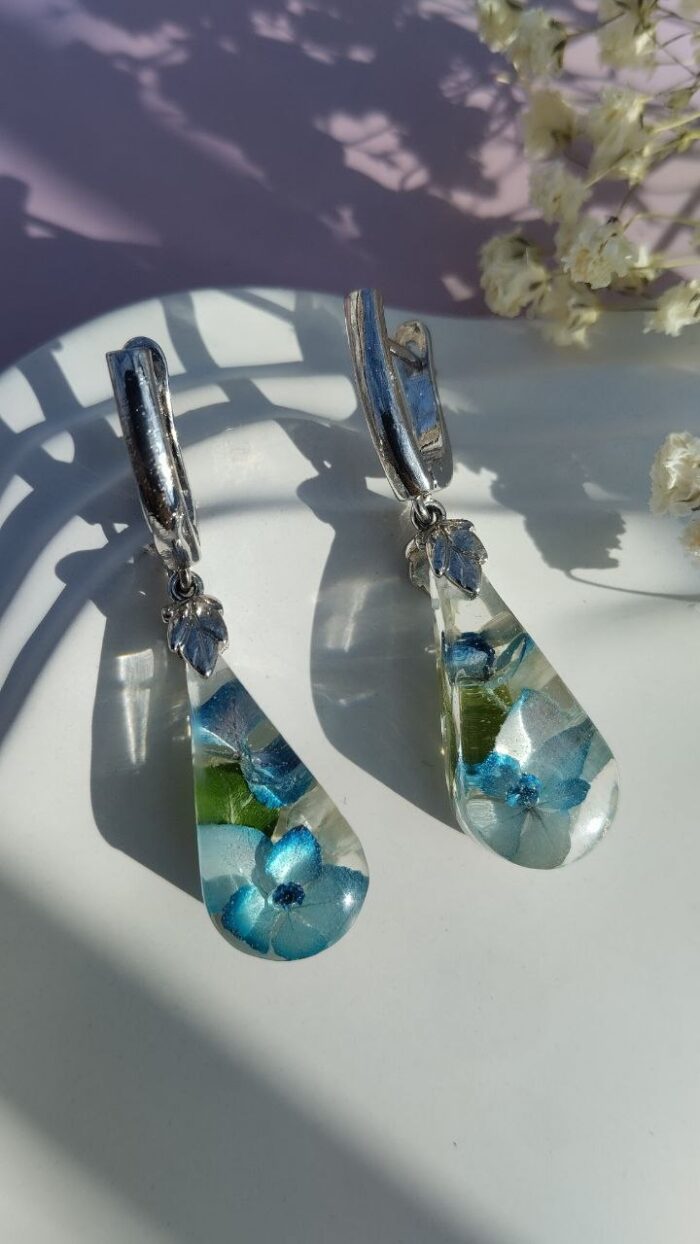 Серьги каплевидной формы — изображение 3