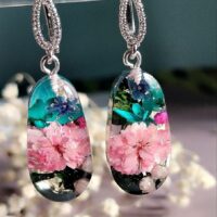 Серьги каплевидной формы