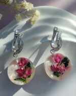 Серьги в форме таблетки 1.9 см. — изображение 2