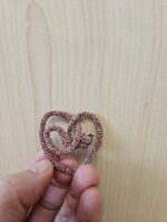 Брошь-кулон-кольцо-браслет "Трансформация (Лабиринт)", вязаная крючком — изображение 3