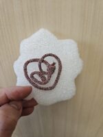 Брошь-кулон-кольцо-браслет "Трансформация (Лабиринт)", вязаная крючком — изображение 7