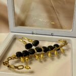 Комплект из золотистого обсидиана — изображение 6