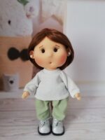 Текстильная куколка ручной работы