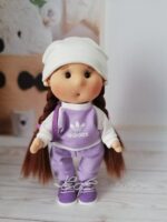 Текстильная куколка ручной работы — изображение 2