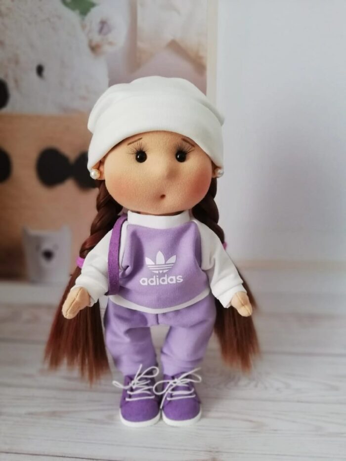 Текстильная куколка ручной работы — изображение 2