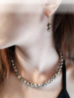 Комплект Далматиновая яшма Откройте для себя магию природных оттенков с изысканным комплектом бижутерии от LanaMir — колье и серьги с натуральной далматиновой яшмой. Этот аксессуар станет настоящей изюминкой вашего образа, сочетая в себе природную эстетику и утончённую простоту.