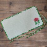 Органайзер для спиц с машинной вышивкой – уют и порядок в вашем рукоделии.