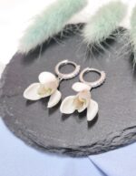 Серьги с подснежниками — изображение 3