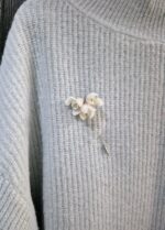 Брошь с подснежниками — изображение 6