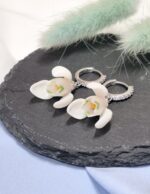 Серьги с подснежниками