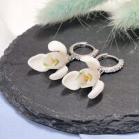 Серьги с подснежниками