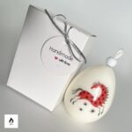 Пасхальная свеча "Мезенская роспись", 1шт — изображение 2