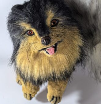 Мягкая игрушка «Померанский шпиц» — пушистый комочек радости в вашем доме!