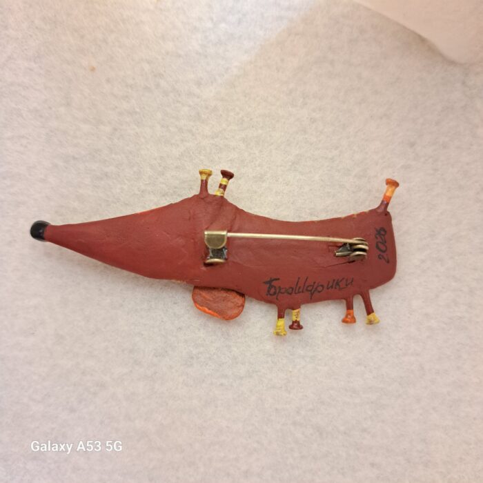 Брошь Такса из коллекции "Гвоздь Сезона" — изображение 3