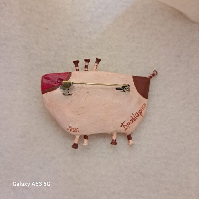 Брошь Собака из коллекции "Гвоздь сезона" — изображение 3