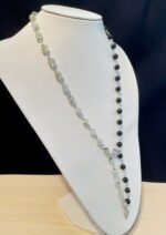 Колье-трансформер с гранатом и пренитом — изображение 2