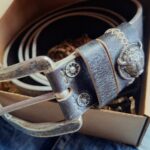 Авторский ремень "Серебряный бизон". — изображение 3