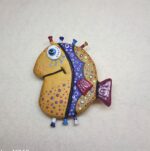 Брошь Странная Рыба из коллекции Гвоздь сезона — изображение 2