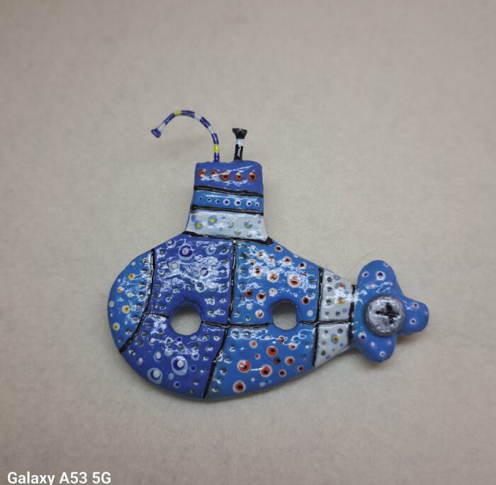 Брошь Подводная лодка из коллекции Гвоздь сезона — изображение 2