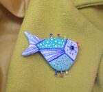 Брошь Рыбка из коллекции Гвоздь сезона