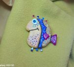 Брошь Странная Рыба из коллекции Гвоздь сезона