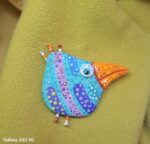 Брошь Птица из коллекции Гвоздь сезона