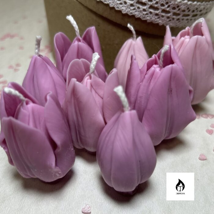 Тюльпаны набор свечей — изображение 3