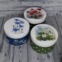 Шкатулка "Цветы полевые"